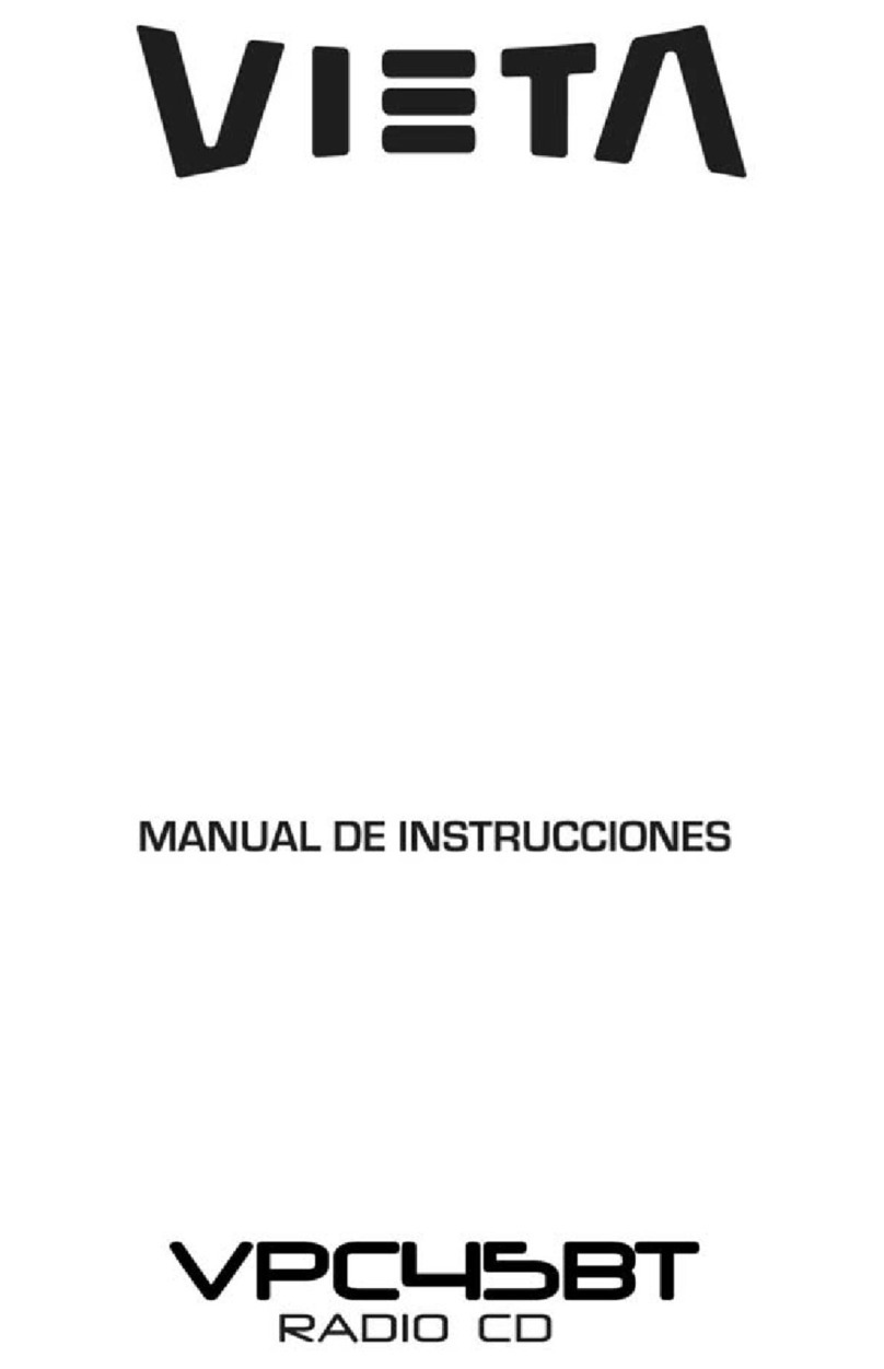 VIETA VPC45BT owner's manual