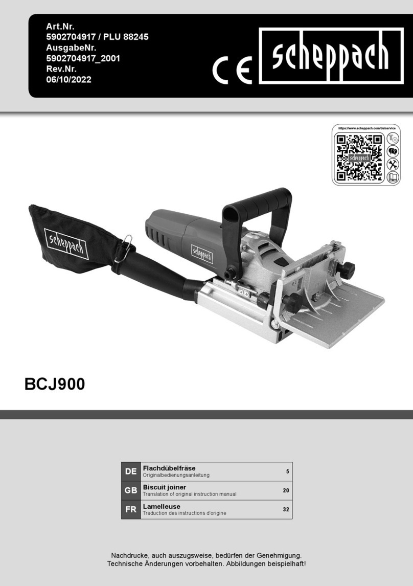 Scheppach BCJ900 Translation of original instruction manual