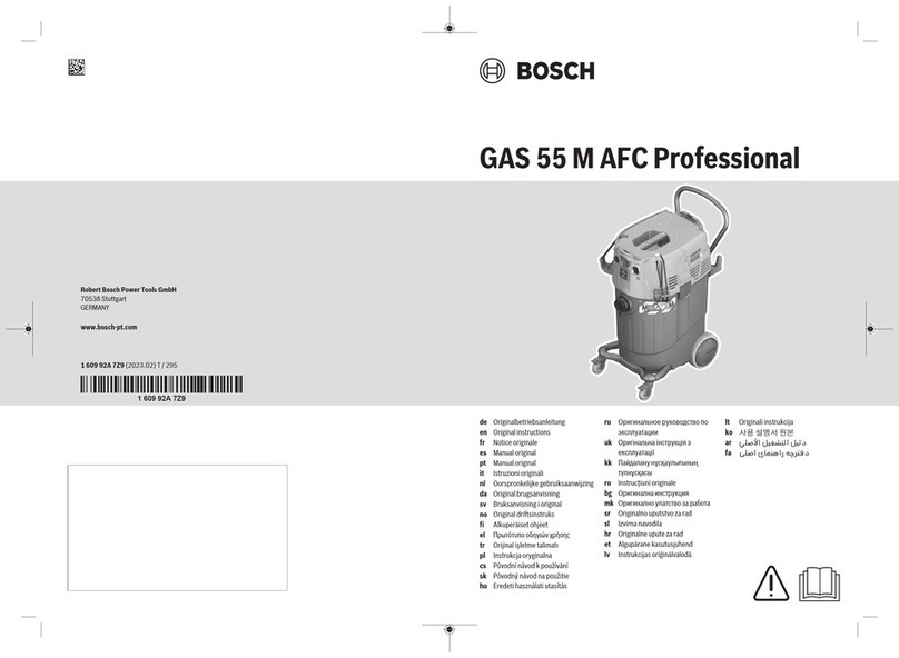 Bosch GAS 55 M AFC Professional Original instructions