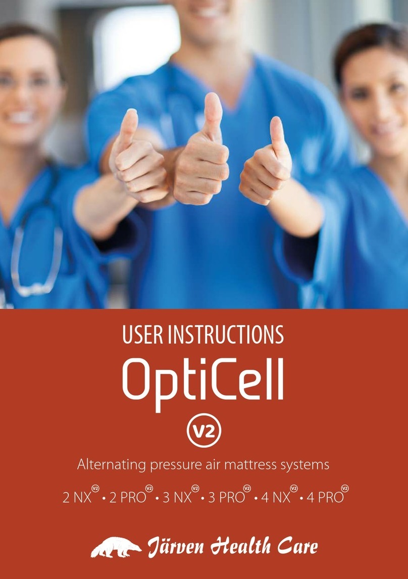 Jarven Health Care OptiCell 2 NX User instructions Jarven Health Care OptiCell 2 NX User instructions