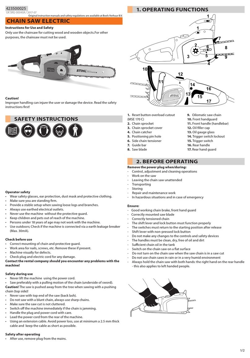Stihl 018503 User guide