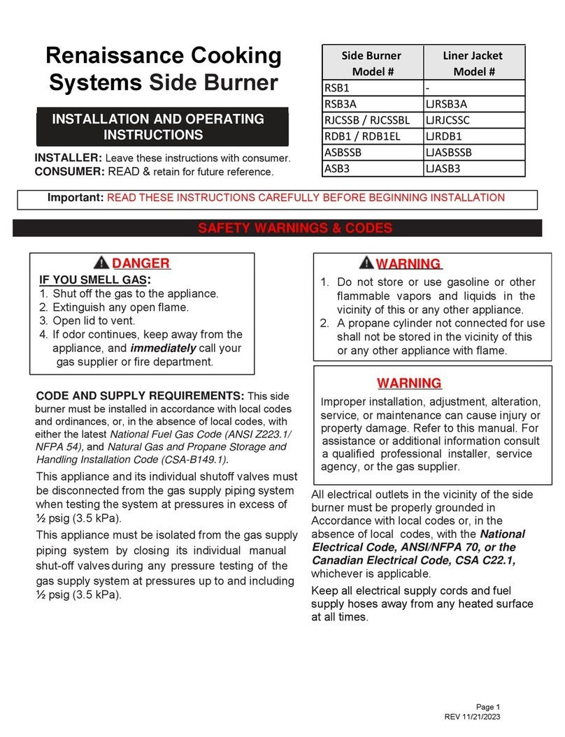 RCS RSB3A Installation and operating instructions RCS RSB3A Installation and operating instructions