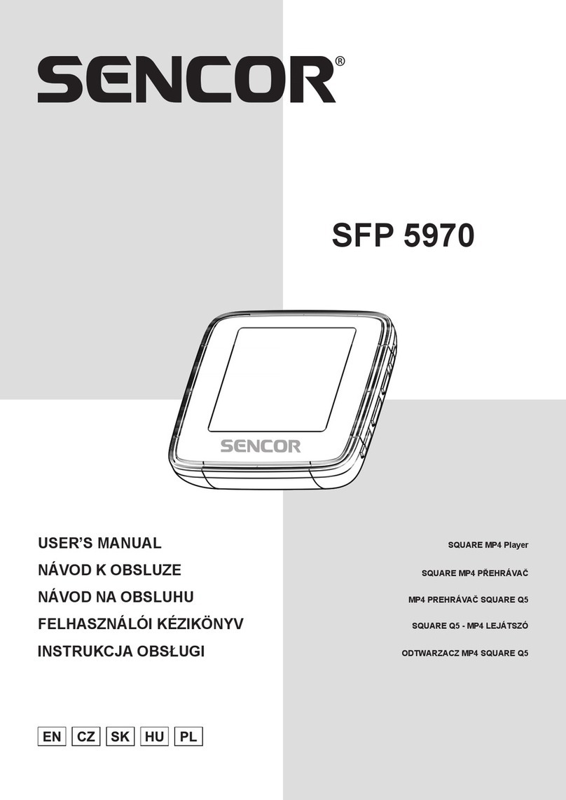 Sencor SQUARE SFP 5970 user manual