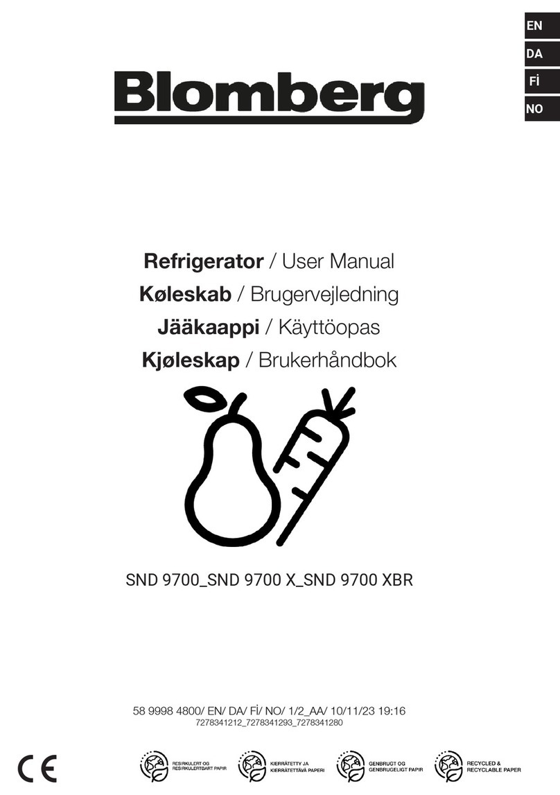 Blomberg SND 9700 user manual