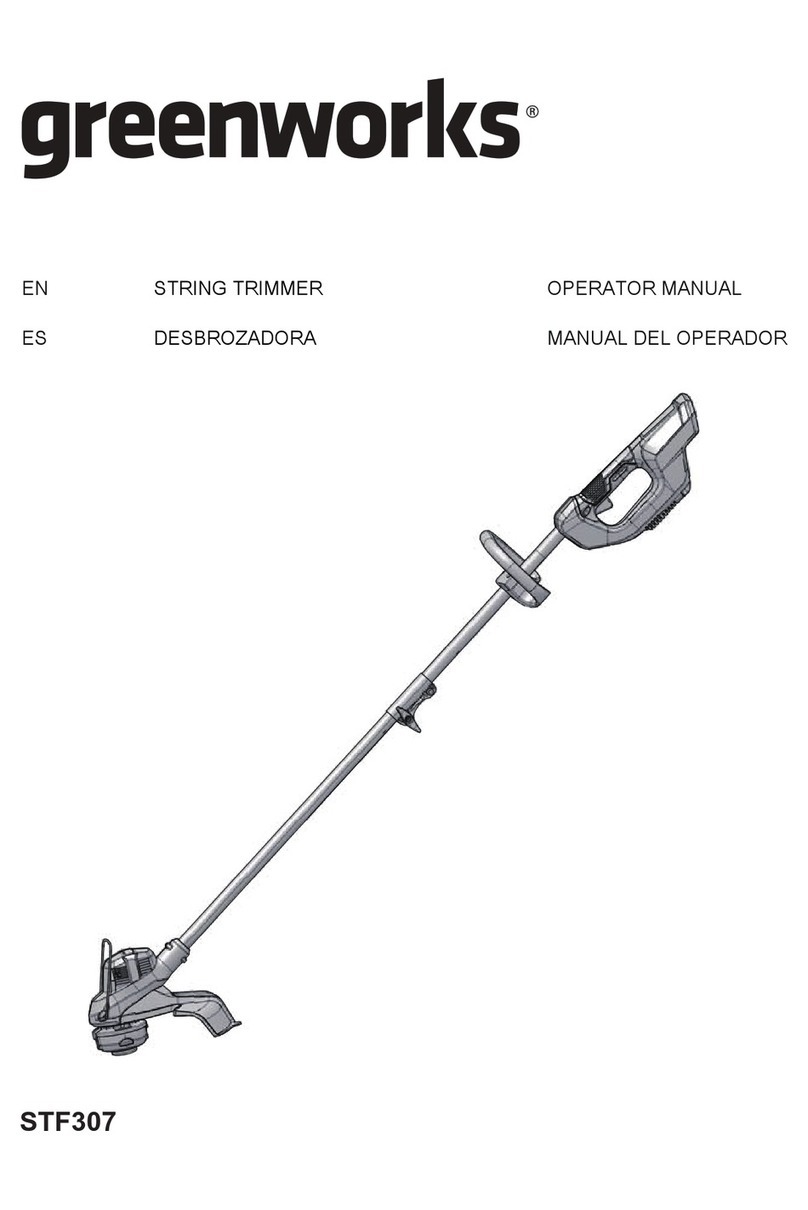 GreenWorks STF 307 Operator's manual