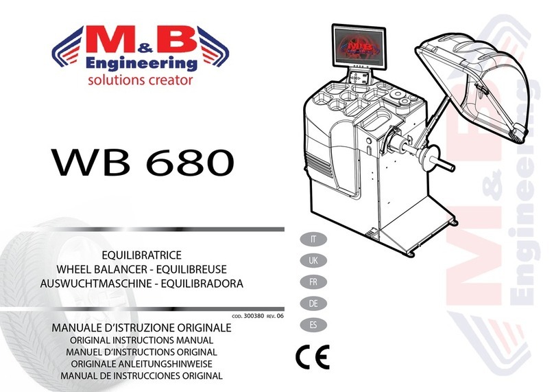 M&B Engineering WB 680 User guide