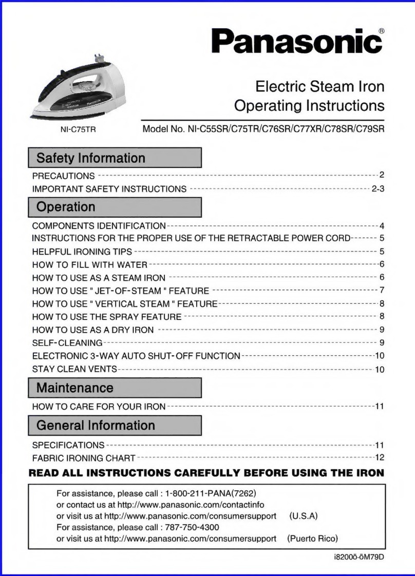 Panasonic NI-C55SR User manual