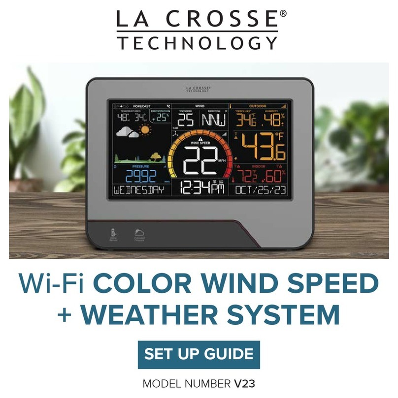 La Crosse Technology V23 Setup guide