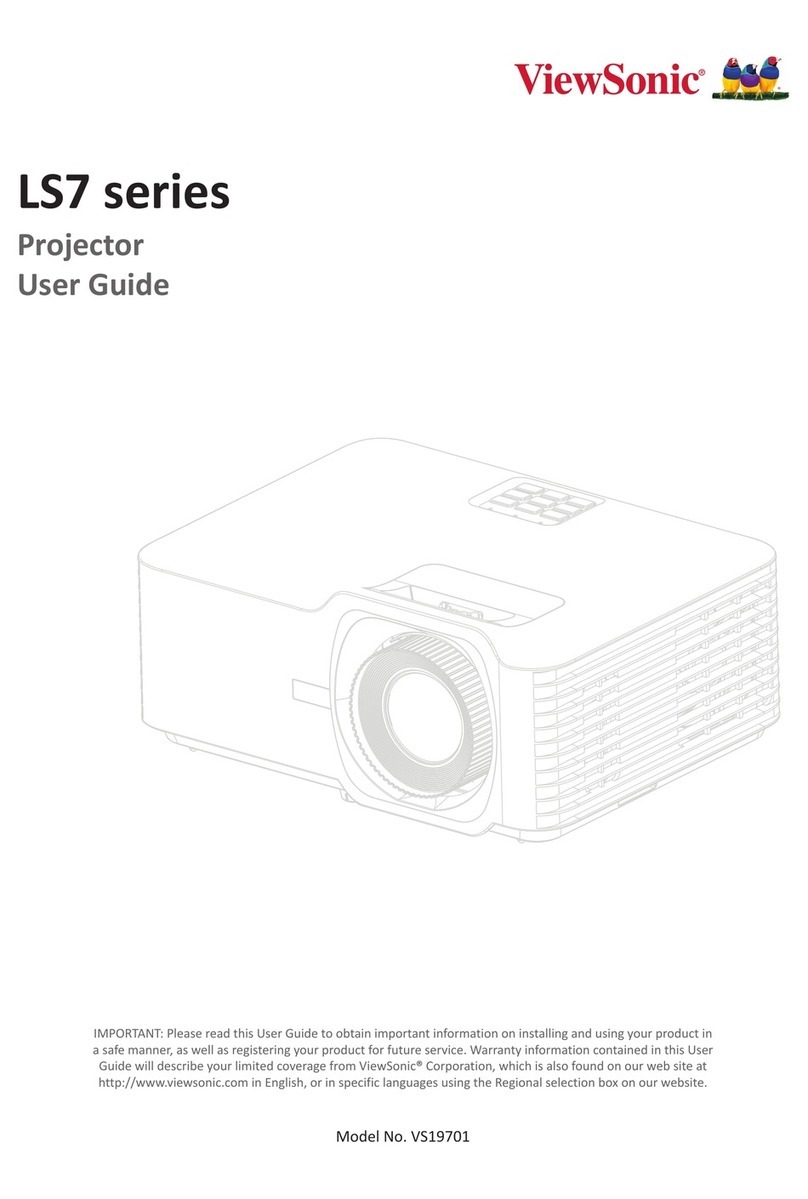 ViewSonic LS7 Series User manual