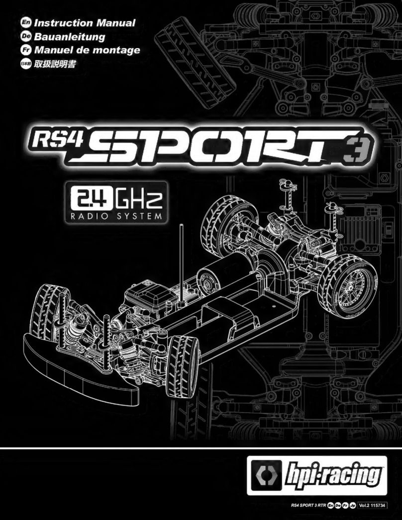 HPI Racing RS4 SPORT3 instruction manual
