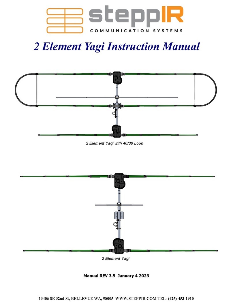 SteppIR 2 Element Yagi instruction manual SteppIR 2 Element Yagi instruction manual