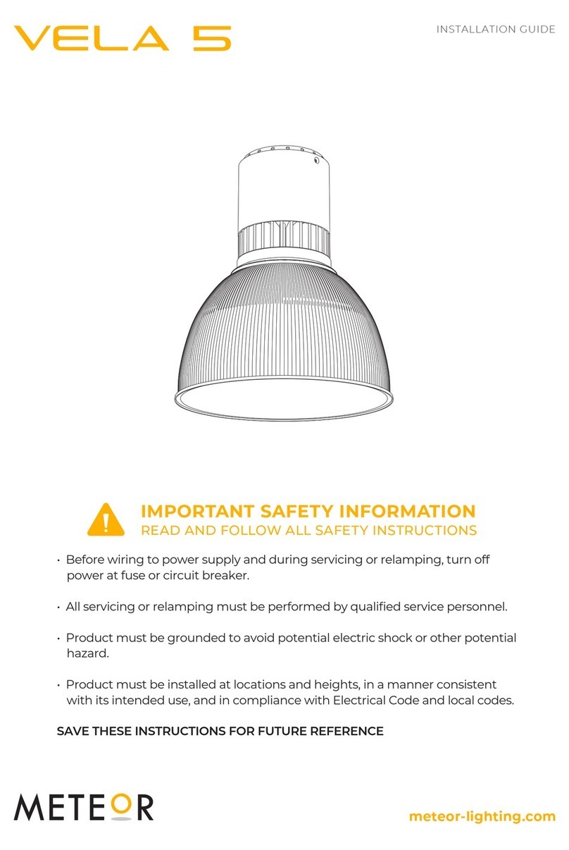Meteor VELA 5 User manual