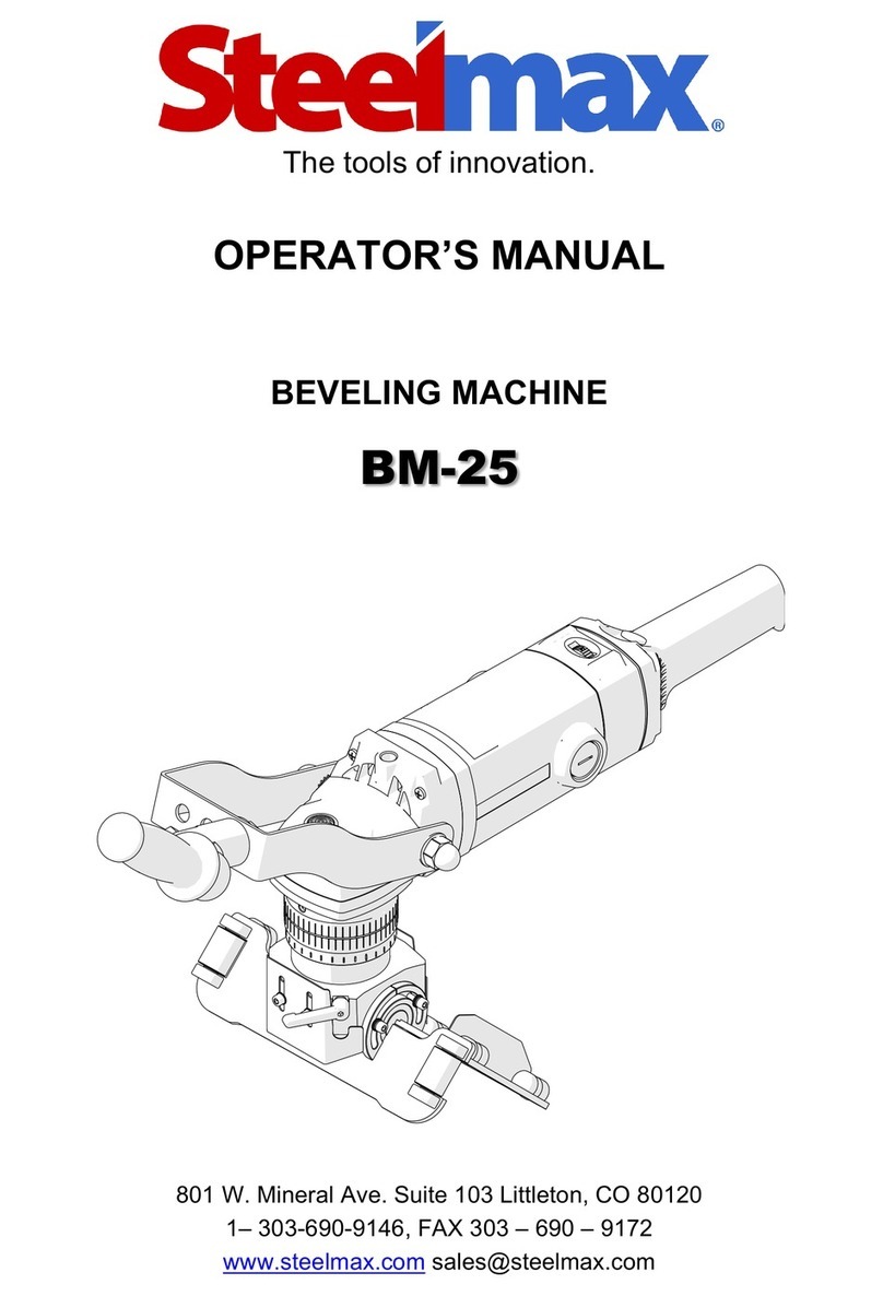 SteelMax BM-25 Operator's manual SteelMax BM-25 Operator's manual
