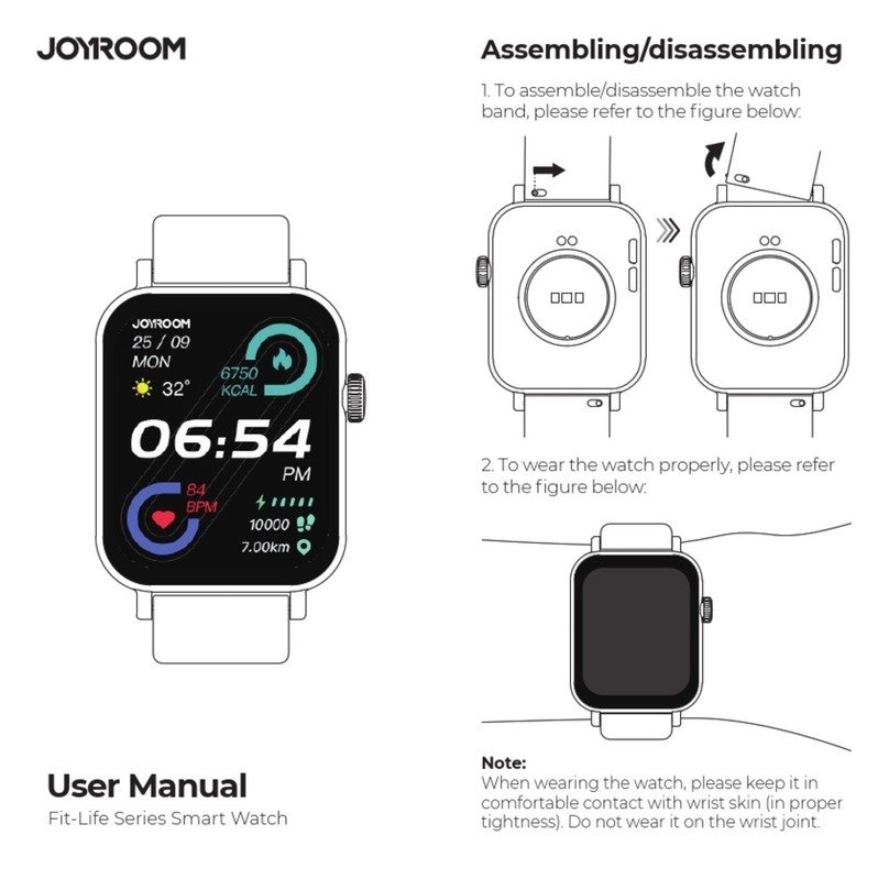JOYROOM Fit-Life Series user manual