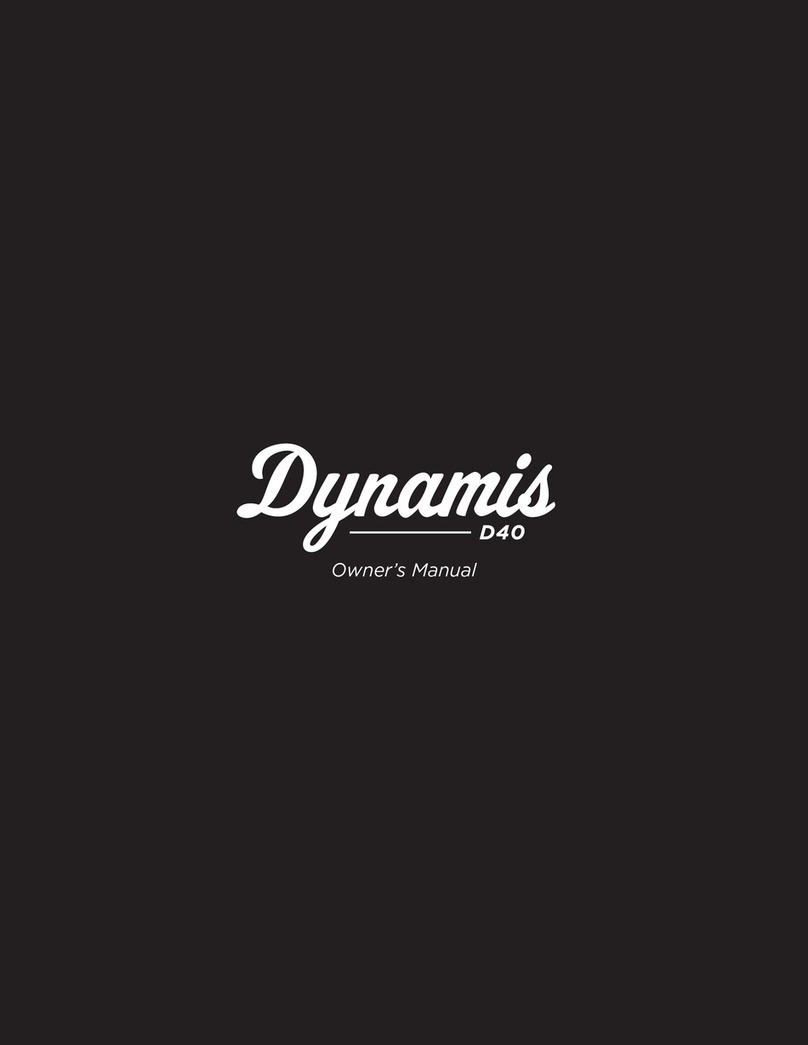 Dynamis D40 owner's manual