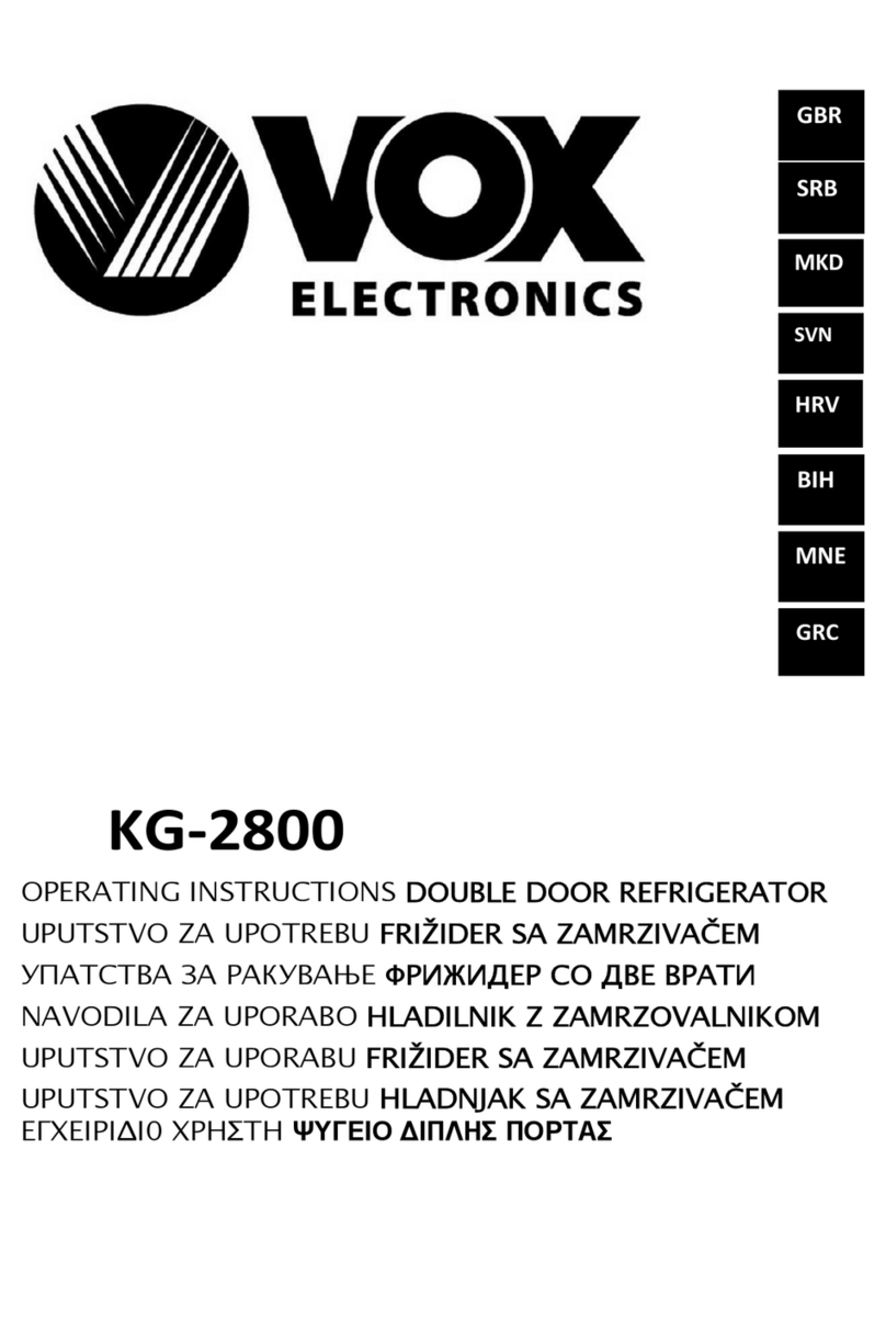VOX electronics KG-2800 User manual