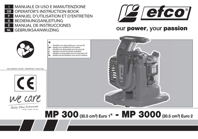 Efco MP 300 Manual