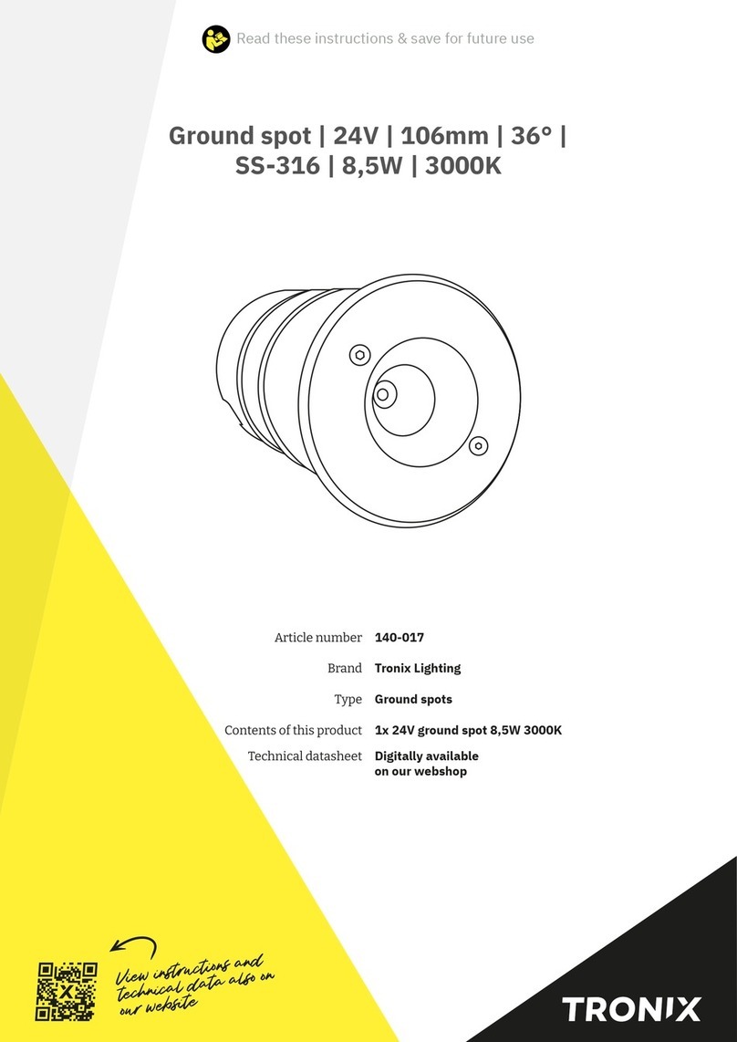 Tronix 140-017 User manual