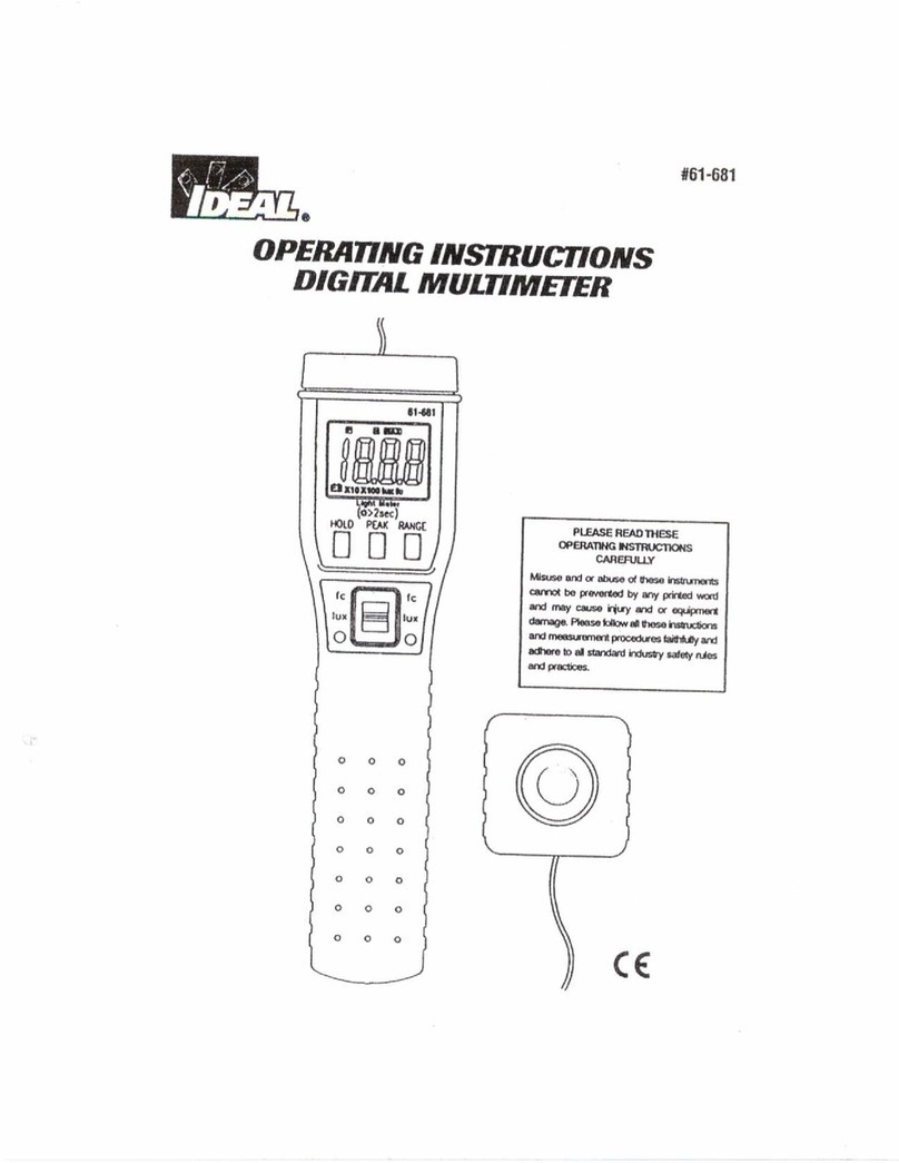 IDEAL 61-681 operating instructions