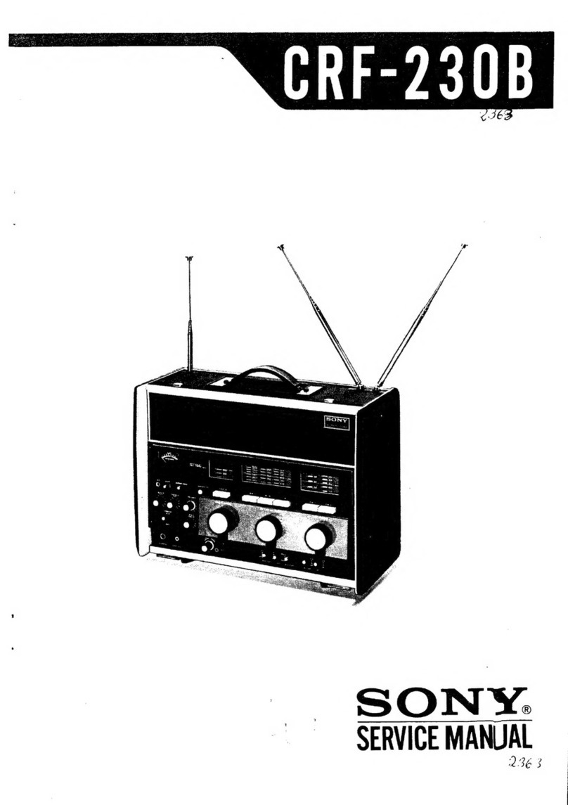 Sony CRF-230B Service manual