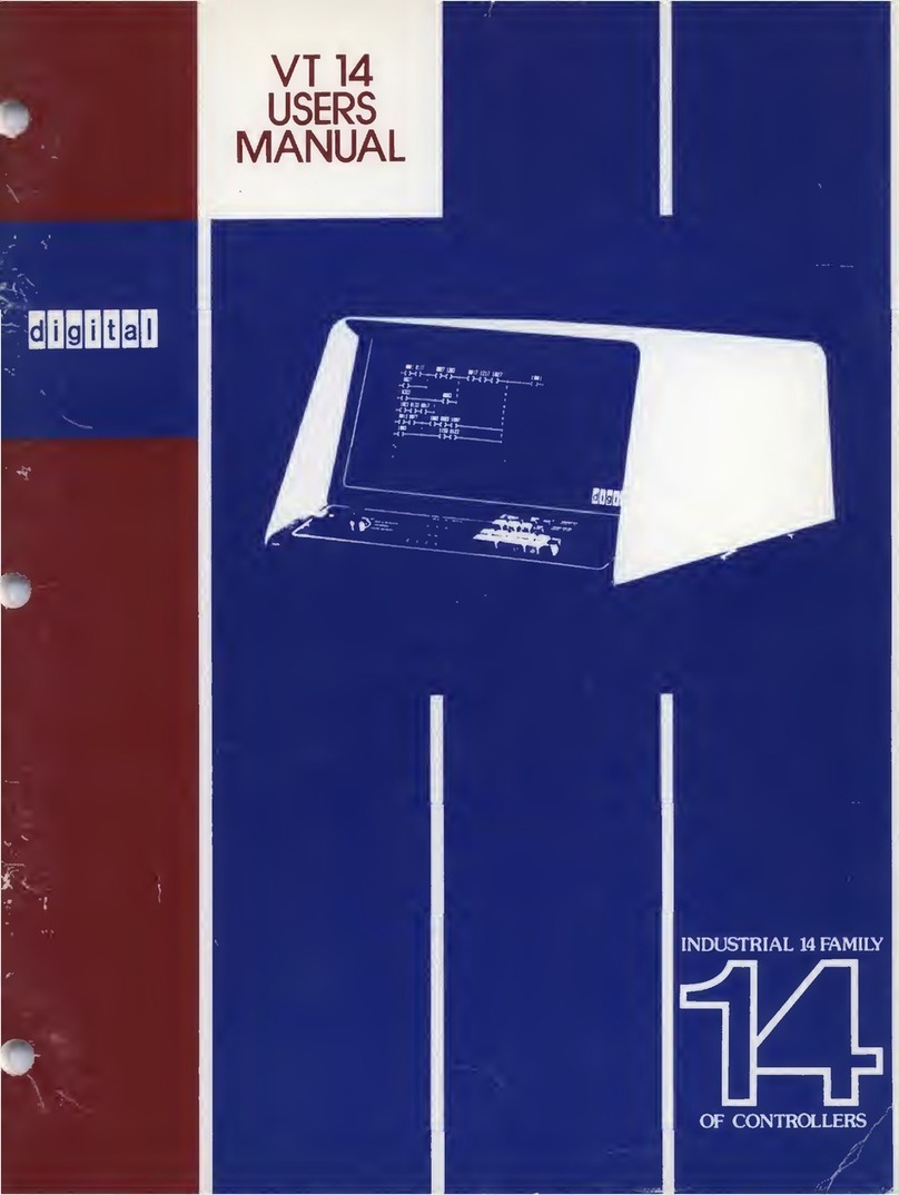 Digital Equipment VT 14 User manual Digital Equipment VT 14 User manual