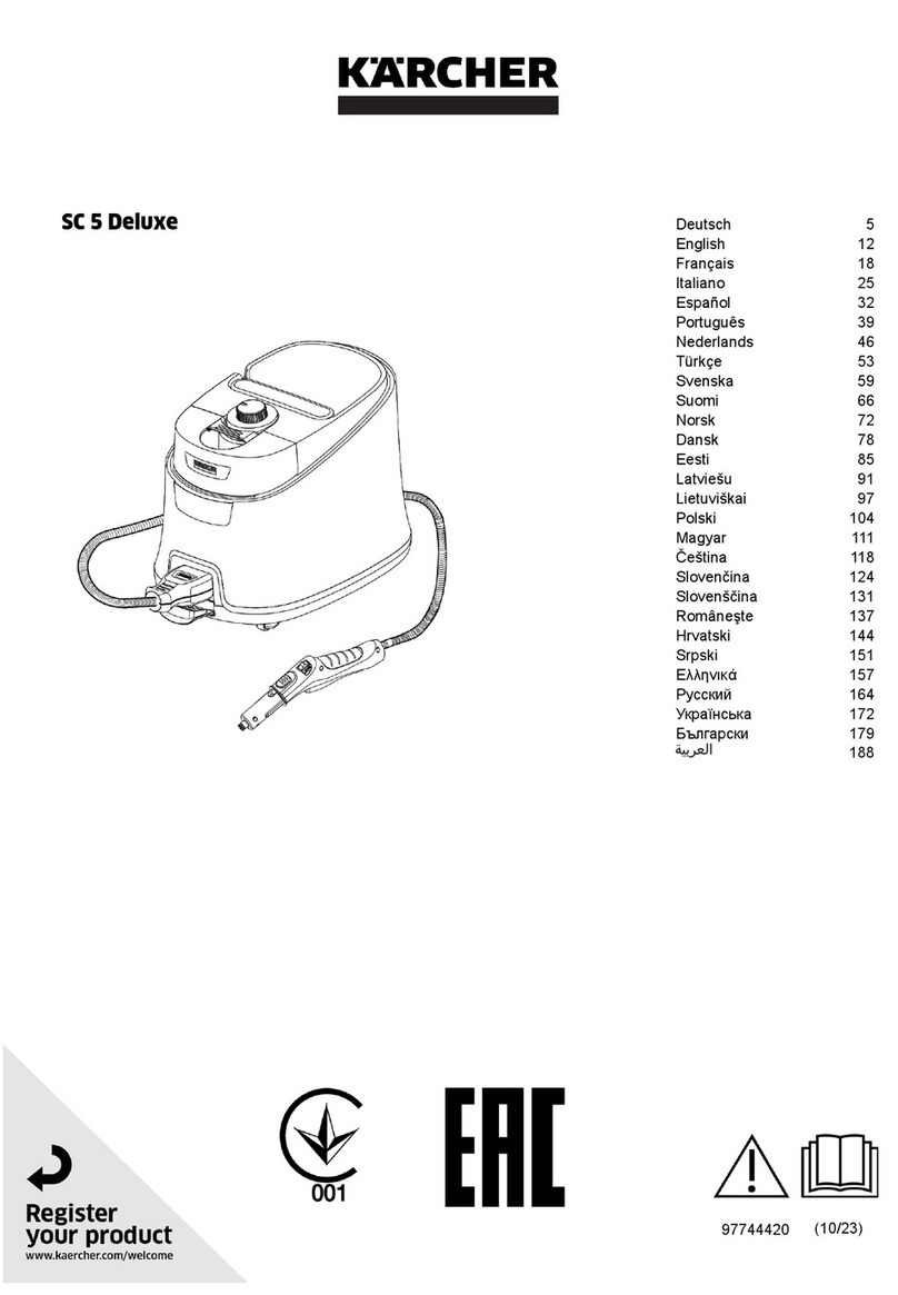 Kärcher SC 5 Deluxe User manual