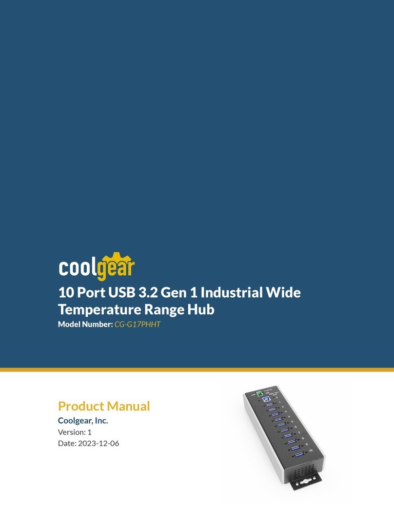 CoolGear CG-G17PHHT User manual