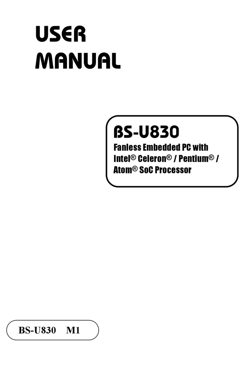 protech BS-U830 User manual