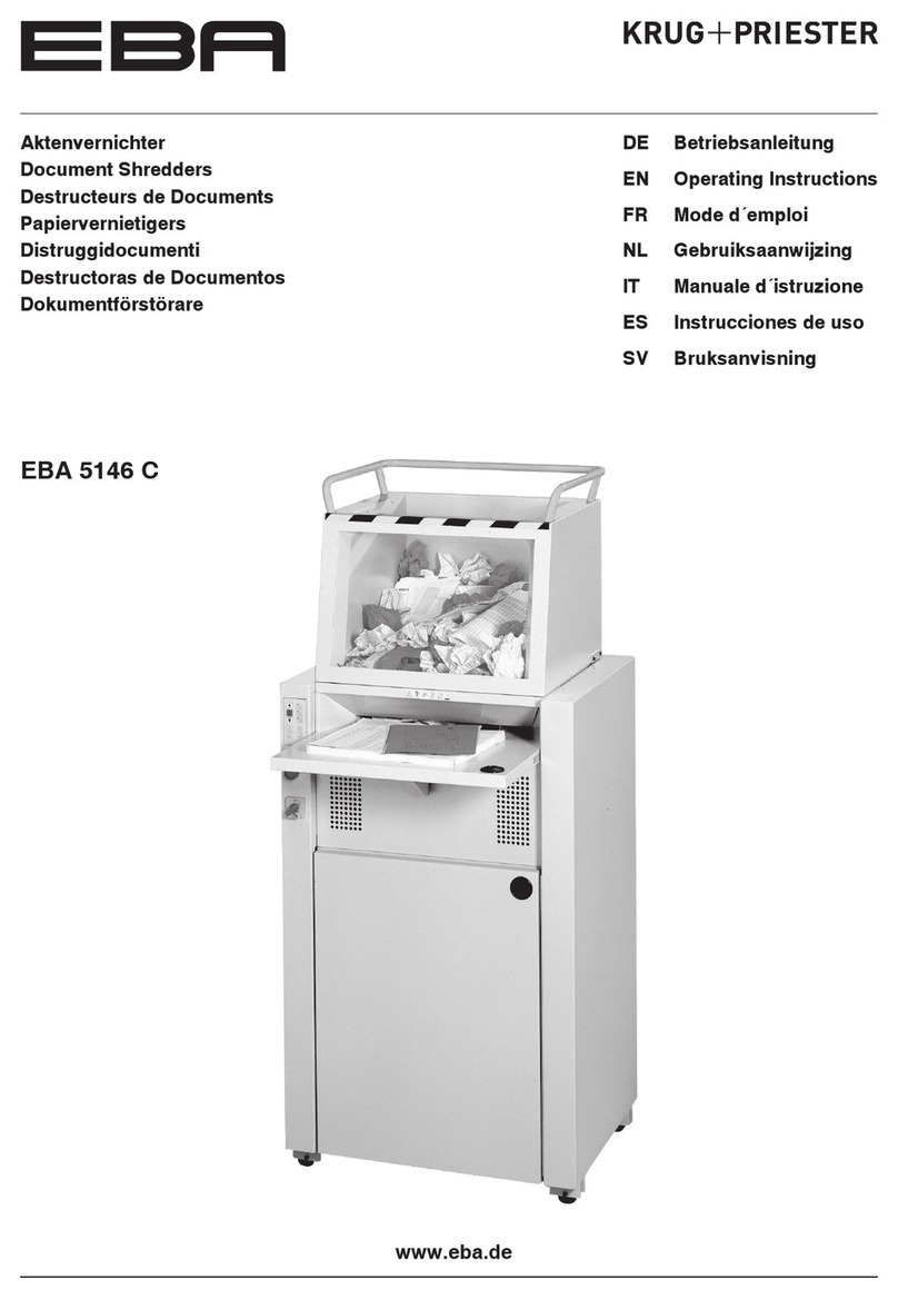 KRUG+PRIESTER EBA 5146 C operating instructions