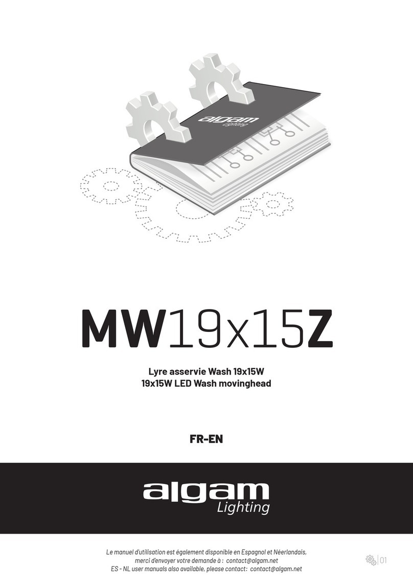 Algam Lighting MW19X15Z User manual