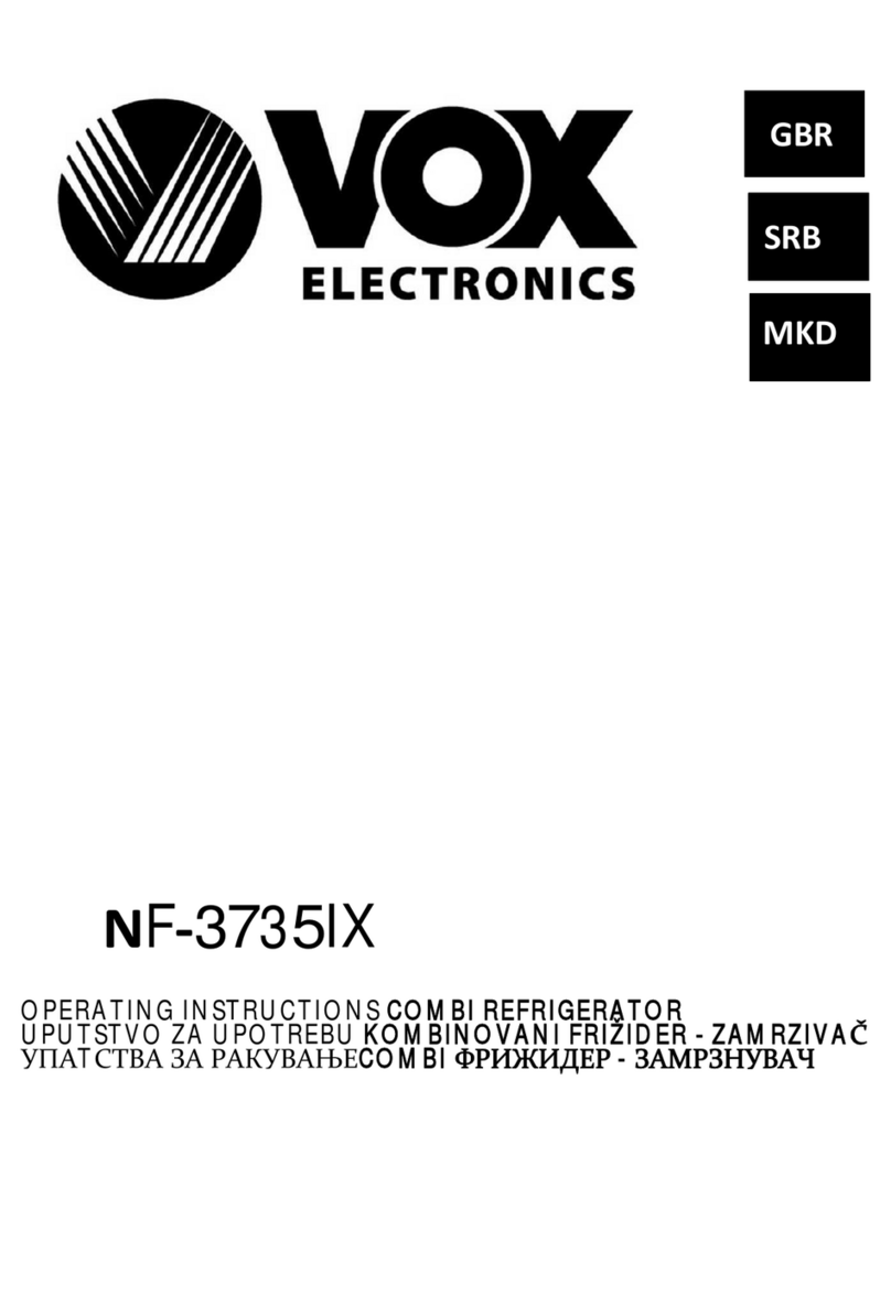 VOX electronics NF-3735IX operating instructions