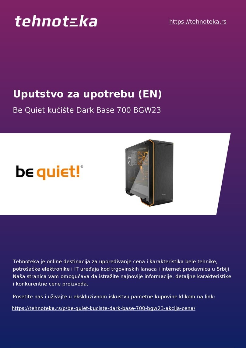 BE QUIET! BGW23 user manual
