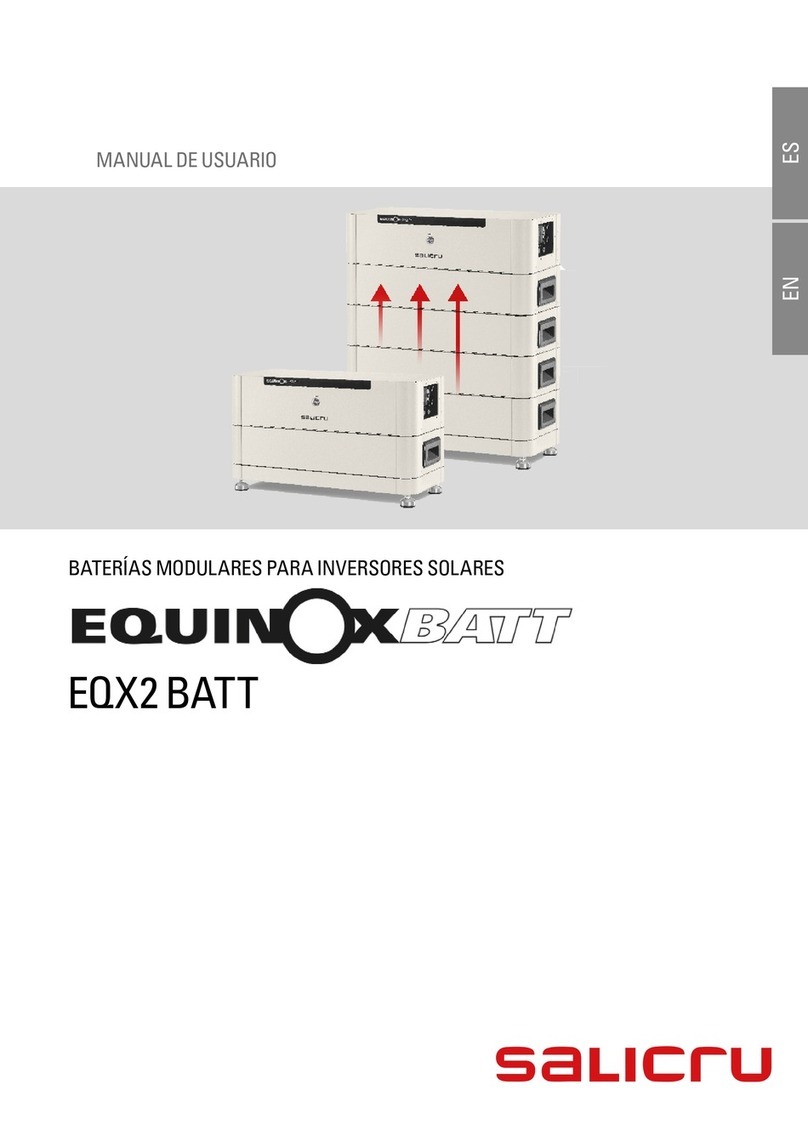 Salicru EQUINOX BATT EQX2 BATT user manual