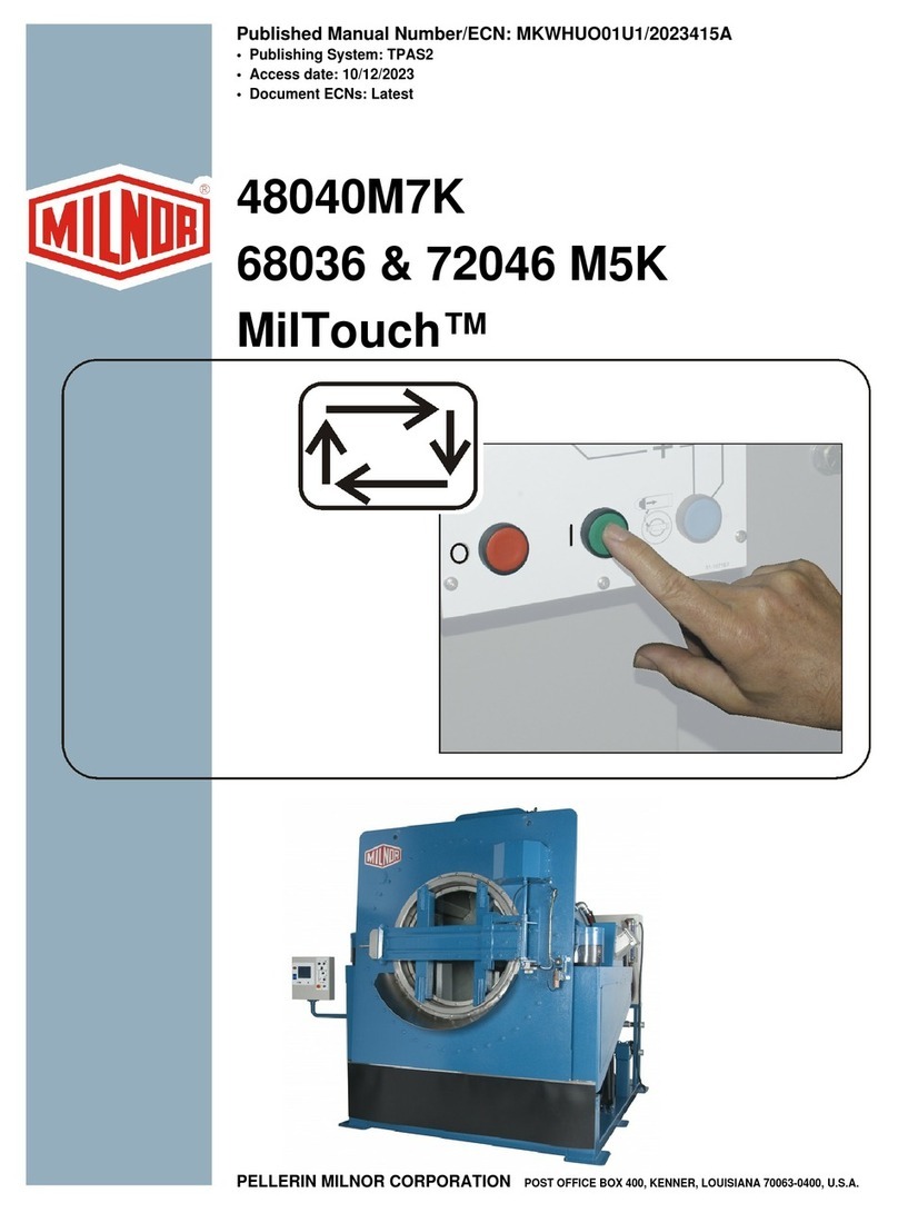 Milnor 72046M5K manual
