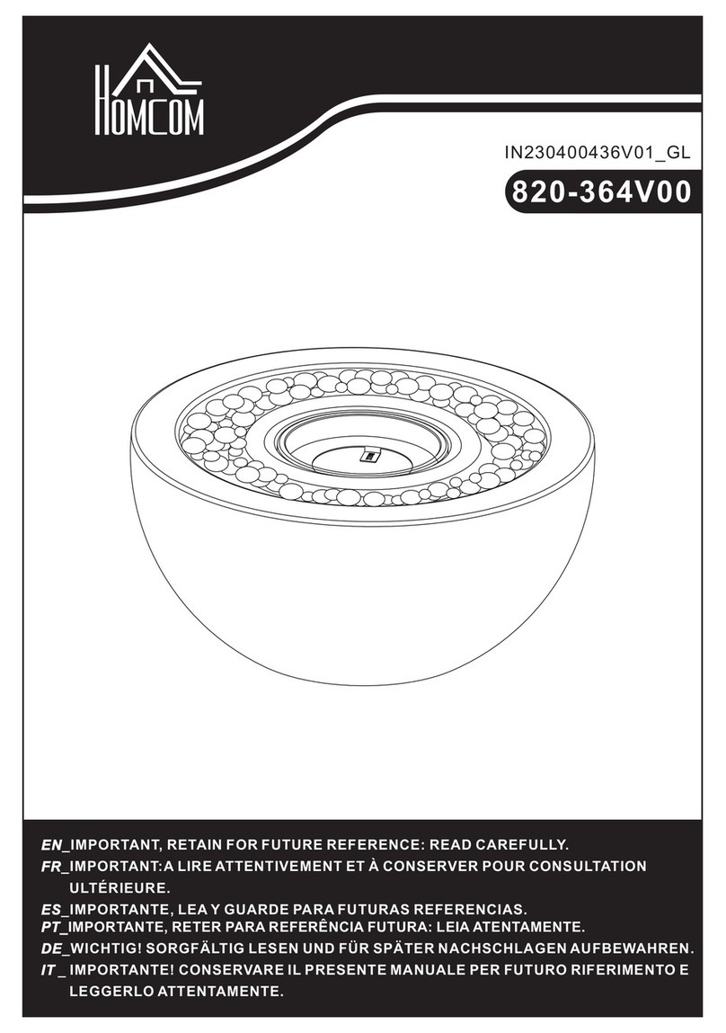 HOMCOM 820-364V00 User manual HOMCOM 820-364V00 User manual