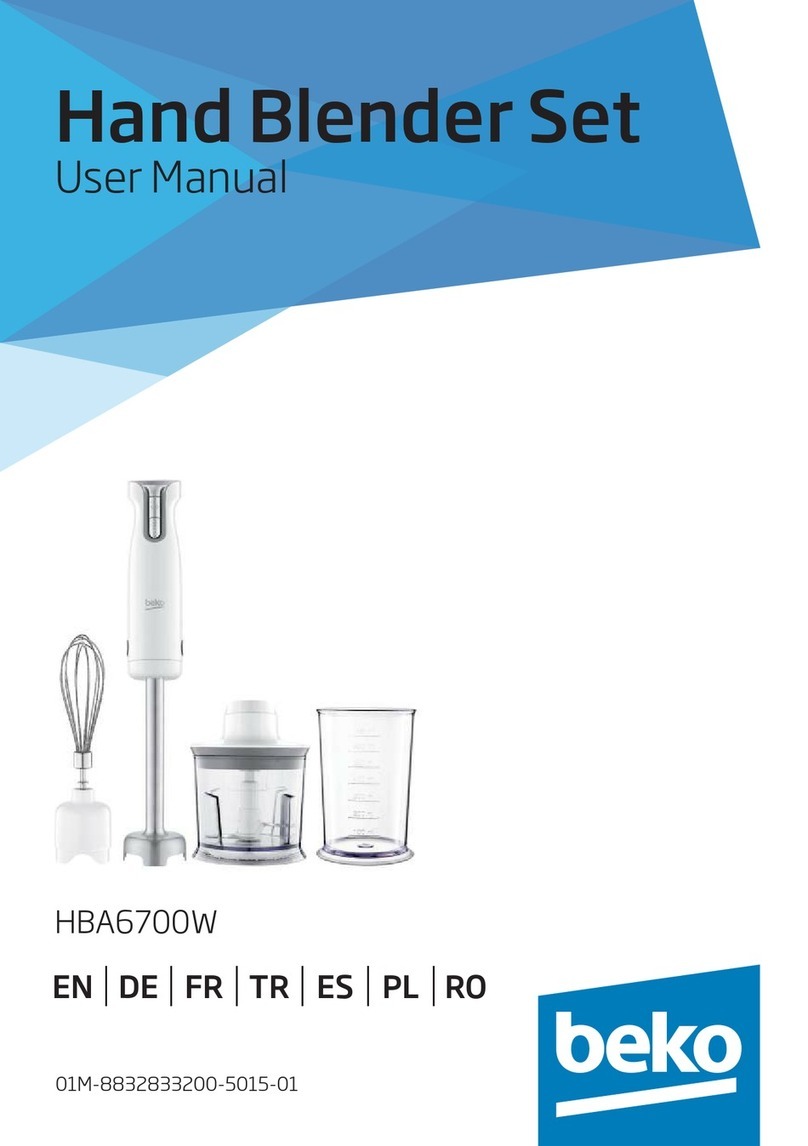 Beko 01M-8832833200-5015-01 User manual Beko 01M-8832833200-5015-01 User manual