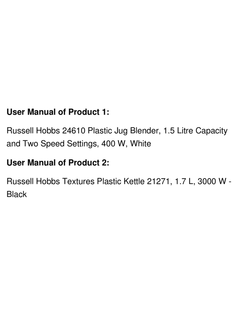 Russell Hobbs 21271 User manual