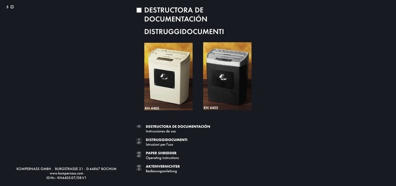 Kompernass KH 4405 operating instructions