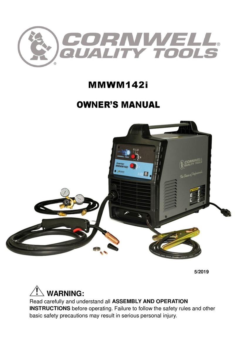 Cornwell Tools MMWM142i User manual