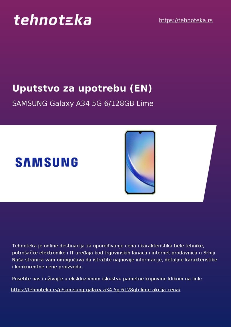 Samsung Galaxy A34 User manual Samsung Galaxy A34 User manual