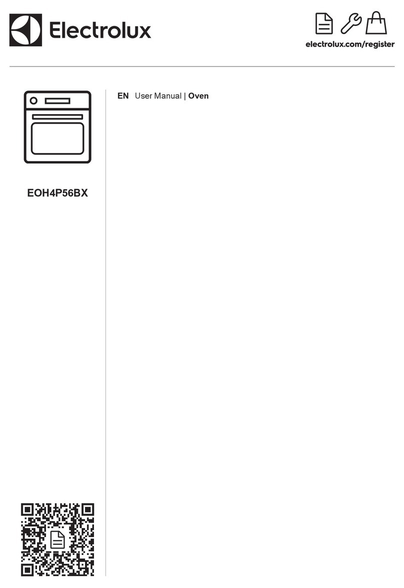 Electrolux EOH4P56BX User manual