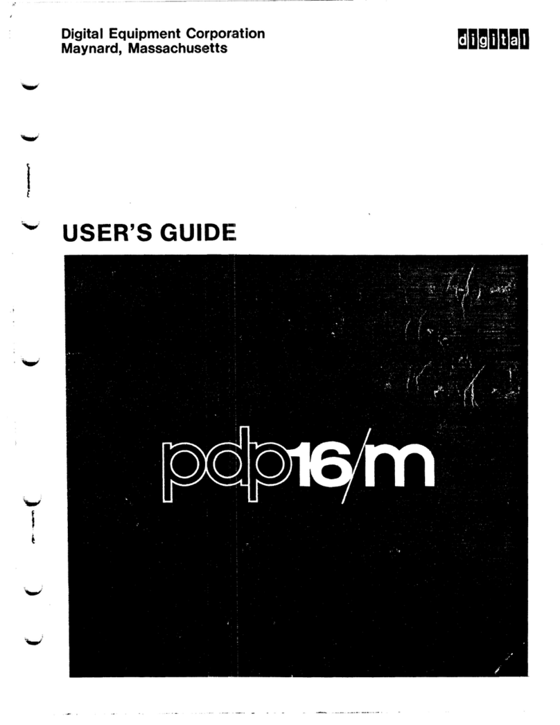 Digital Equipment PDP16-M user guide