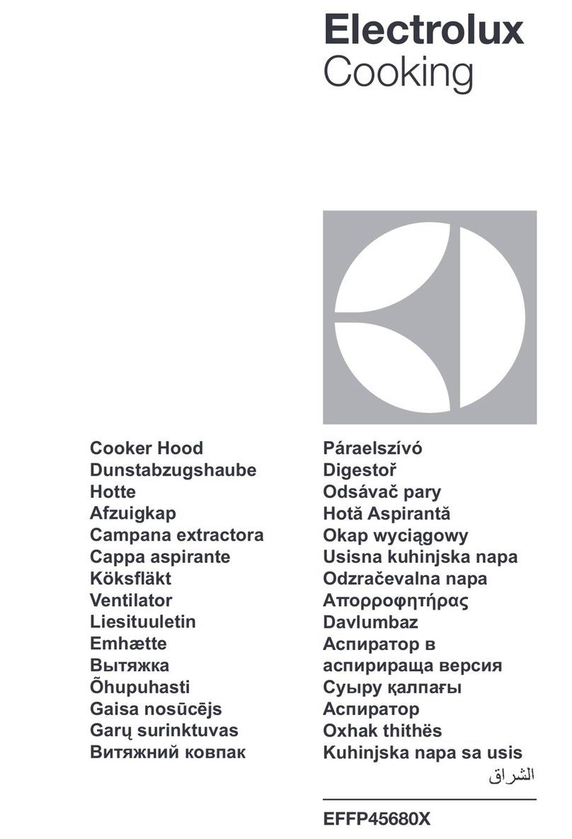 Electrolux EFFP45680X User manual Electrolux EFFP45680X User manual