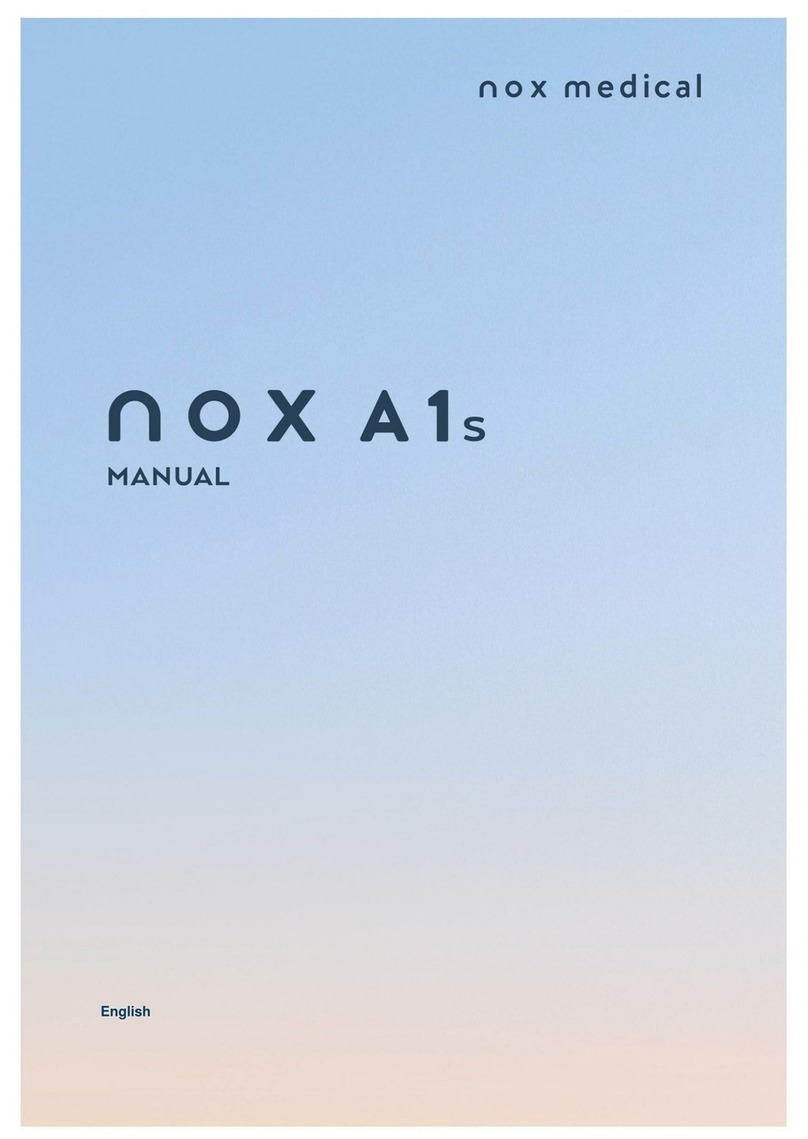 Nox Medical Nox A1s User manual