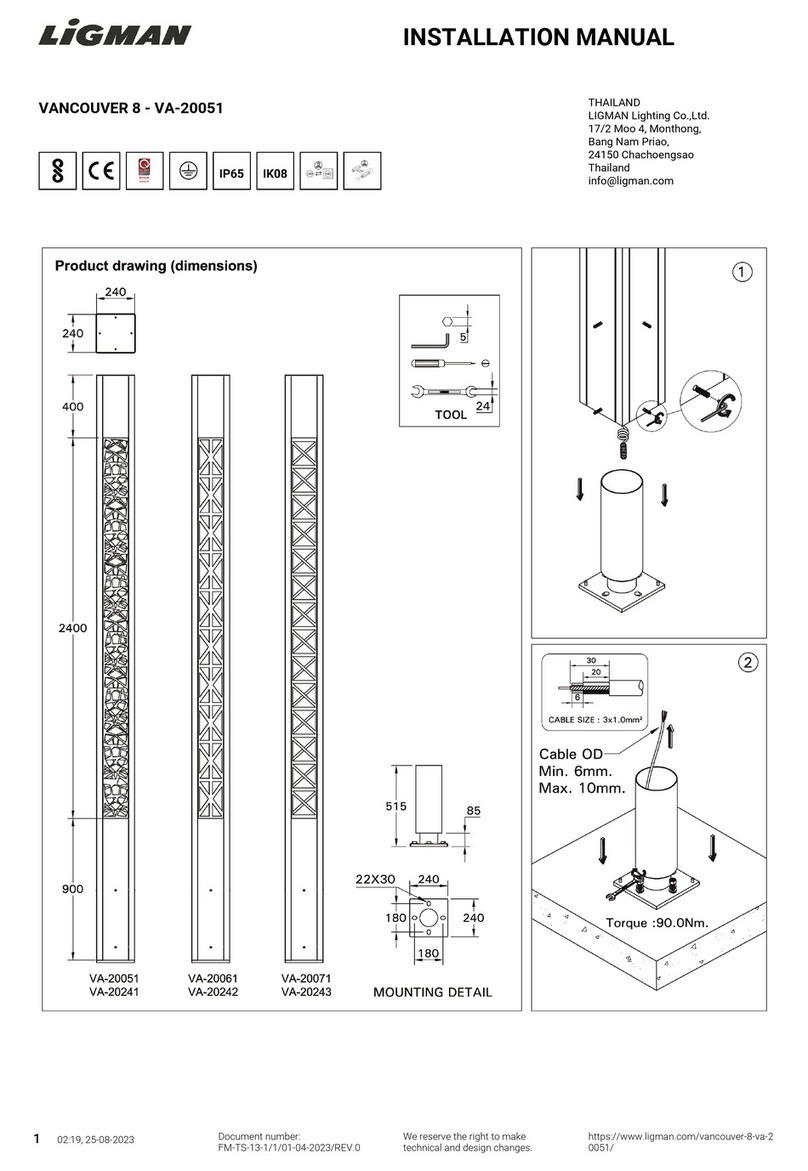LIGMAN VA-20051 User manual