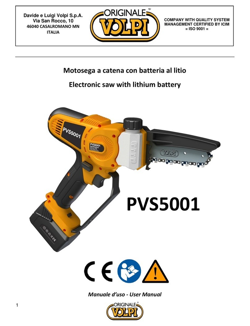 Volpi PVS5001 user manual