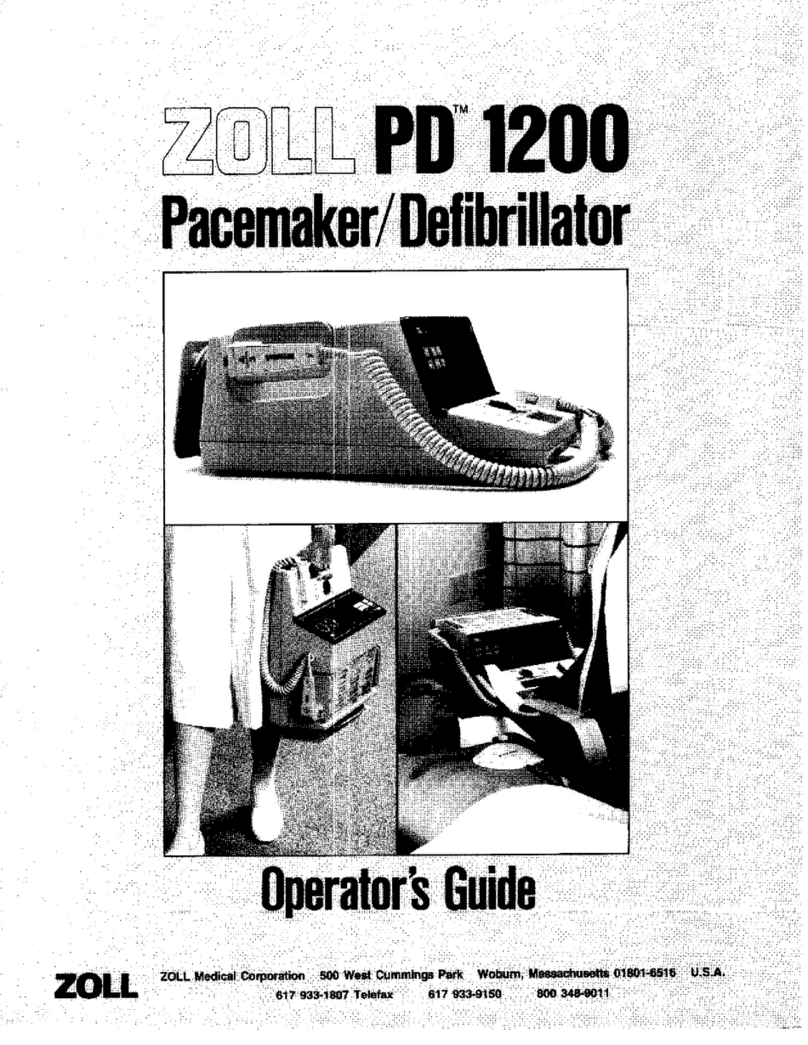 ZOLL PD 1200 Manual