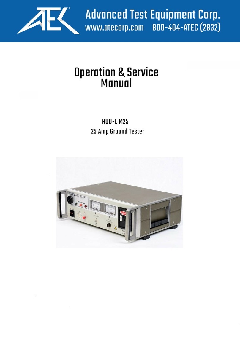Atec ROD-L M25 Operation & service manual