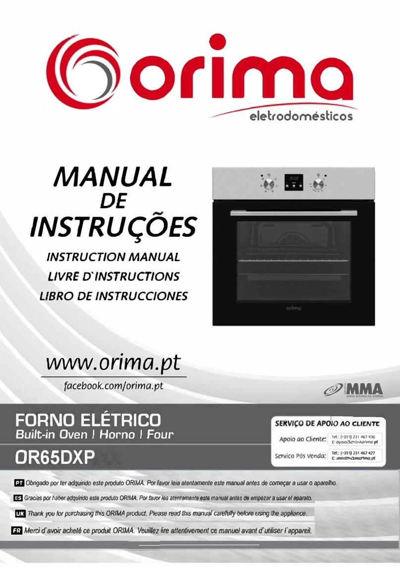 Orima OR65DXP User manual