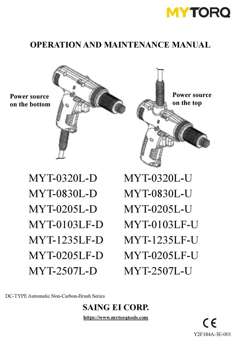 MYTORQ MYT-0320L-D User manual